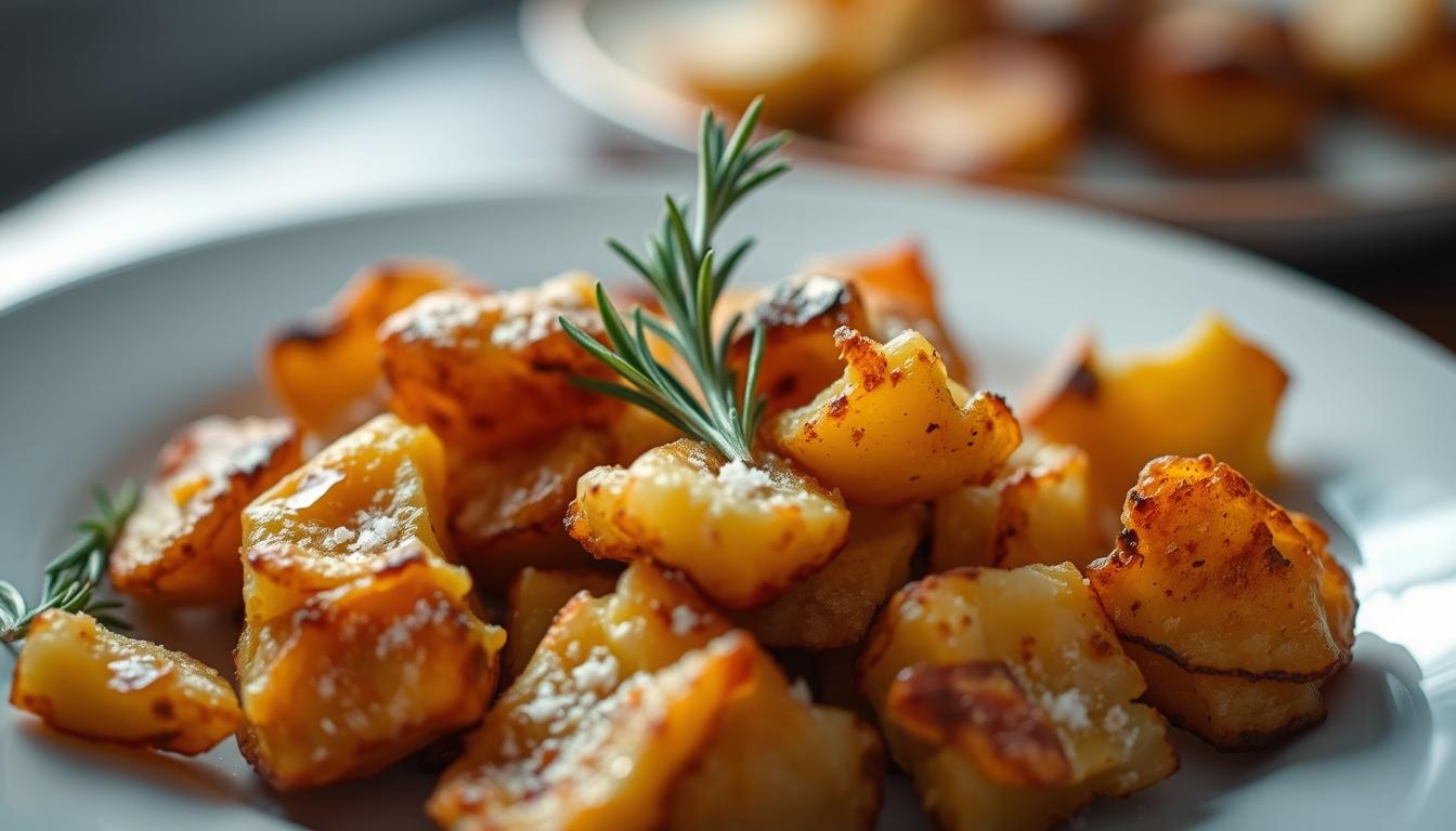 Ultra Crispy Smashed Potatoes