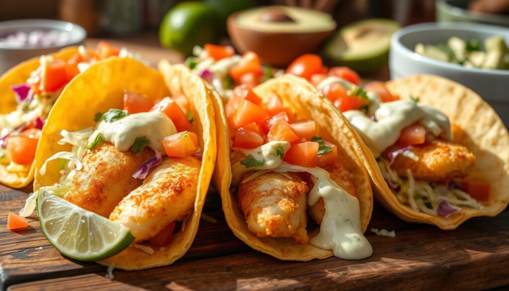 homemade fish tacos